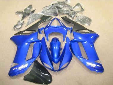 2007-2008 Kawasaki ZX6R Motorcycle Fairings - Blue Ninja 636 UK