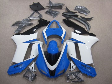 2007-2008 Kawasaki ZX6R Motorcycle Fairing Kits - Black UK