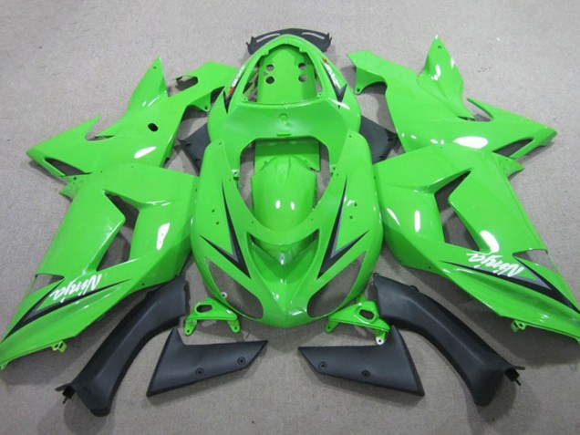 2013-2018 Kawasaki ZX6R Motorcycle Fairings - Green UK