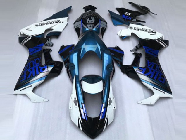 2017-2023 Honda CBR1000RR Motorcycle Fairing - White Blue Glossy Black UK