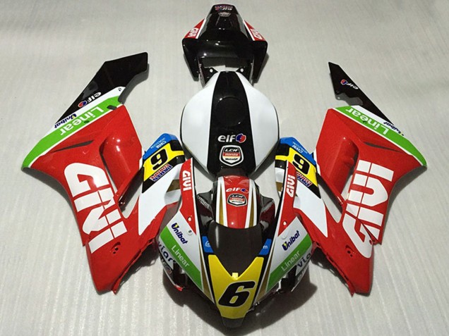 2004-2005 Honda CBR1000RR Motorcycle Fairings - White Red Green Yellow Glossy Black Givi 6 UK