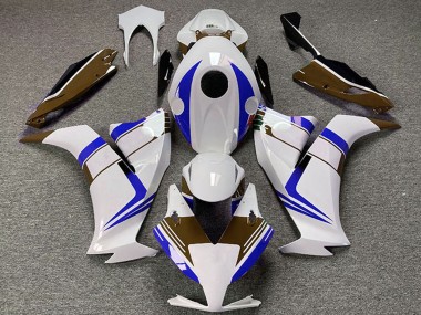 2012-2016 Honda CBR1000RR Motorcycle Fairings - White Blue Brown UK