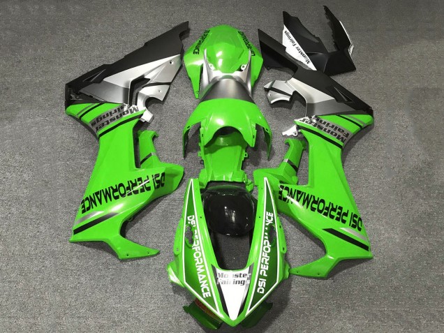 2017-2023 Honda CBR1000RR Motorcycle Fairings - Green White Silver Matte Black DSI Performance UK