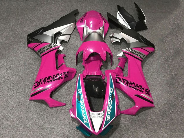 2017-2023 Honda CBR1000RR Motorcycle Fairings - Pink Light Blue White Silver Matte Black DSI Performance UK