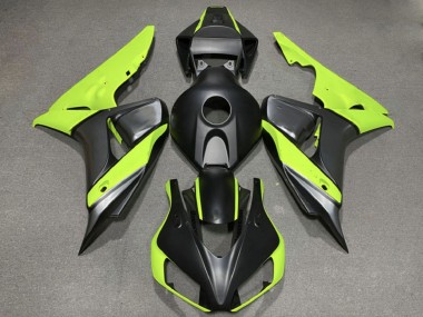 2006-2007 Honda CBR1000RR Motorcycle Fairings - Green Matte Black UK