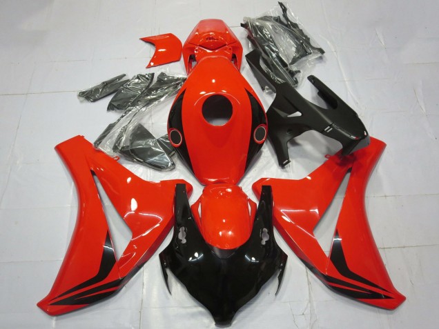 2008-2011 Honda CBR1000RR Motorcycle Fairings - Red Glossy Black UK