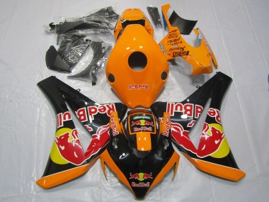 2008-2011 Honda CBR1000RR Motorcycle Fairings - Orange Yellow Glossy Black Red Bull UK