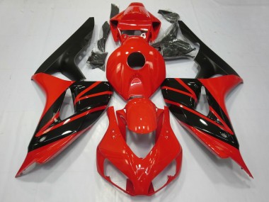 2006-2007 Honda CBR1000RR Motorcycle Fairings - Red Glossy Black Matte Black UK