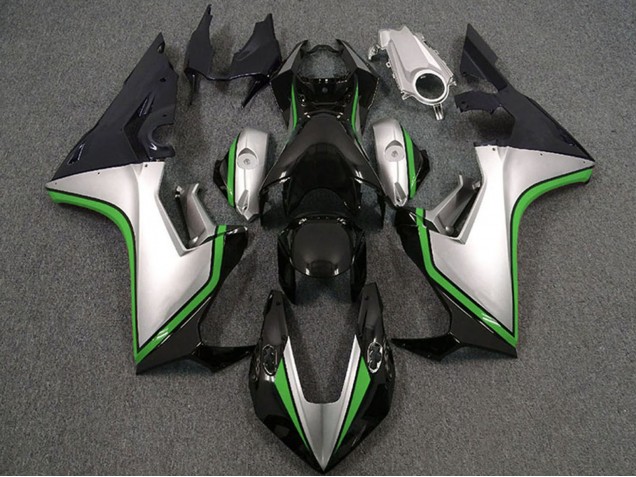 2017-2023 Honda CBR1000RR Motorcycle Fairings - Silver Green Glossy Black UK