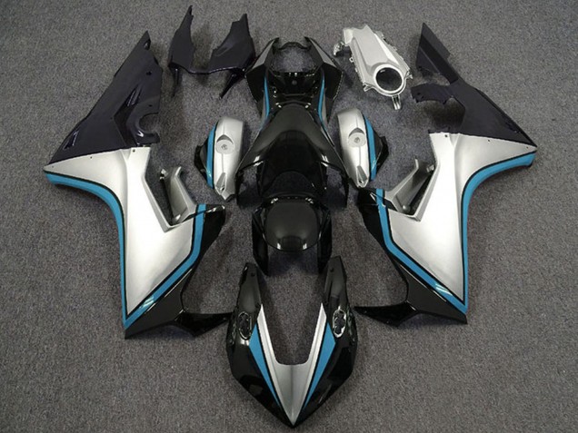 2017-2023 Honda CBR1000RR Motorcycle Fairings - Silver Light Blue Glossy Black UK