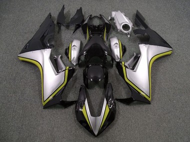 2017-2023 Honda CBR1000RR Motorcycle Fairings - Silver Yellow Glossy Black UK