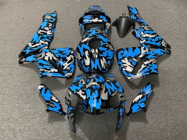2005-2006 Honda CBR600RR Motorcycle Fairings - Camouflage Blue UK