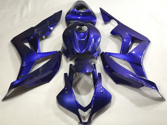 2007-2008 Honda CBR600RR Motorcycle Fairings - Blue UK