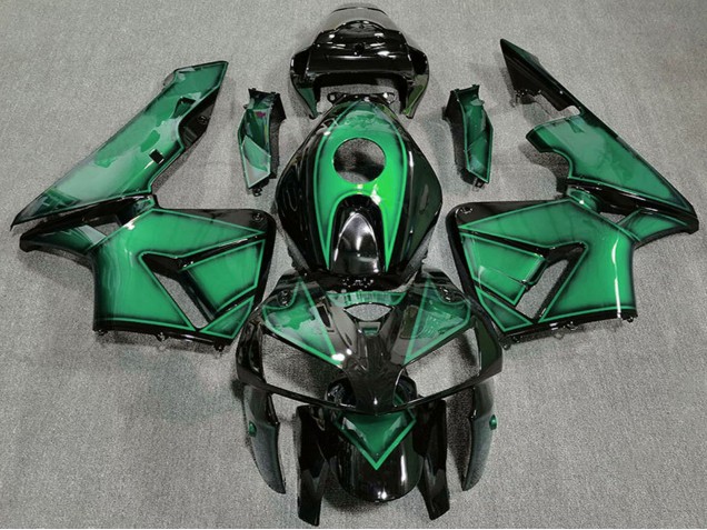 2005-2006 Honda CBR600RR Motorcycle Fairings - Deep Light Green UK