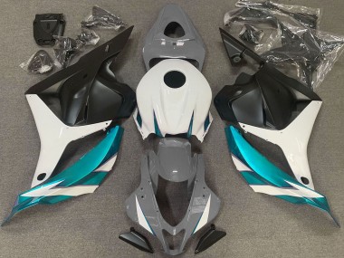 2009-2012 Honda CBR600RR Motorcycle Fairings - White Grey Blue Matte Black UK