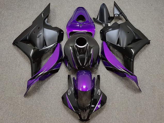 2009-2012 Honda CBR600RR Motorcycle Fairings - White Purple Blue Matte Black UK