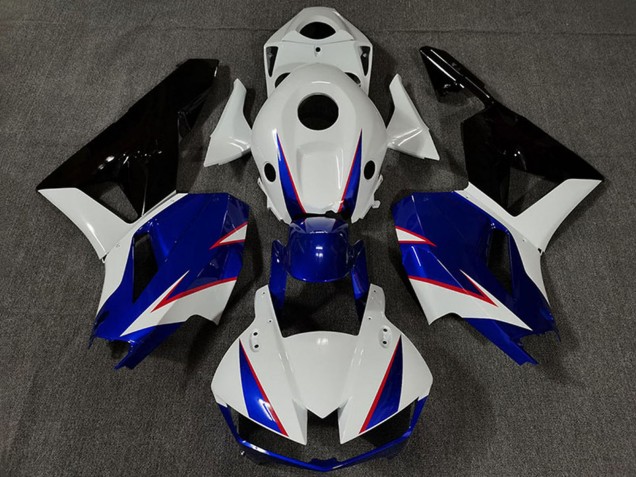 2013-2026 Honda CBR600RR Motorcycle Fairings - White Blue Glossy Black UK