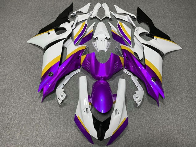 2009-2012 Honda CBR600RR Motorcycle Fairings - White Orange Purple UK