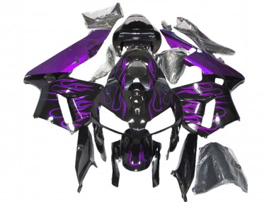 2005-2006 Honda CBR600RR Motorcycle Fairings - Purple Flame UK