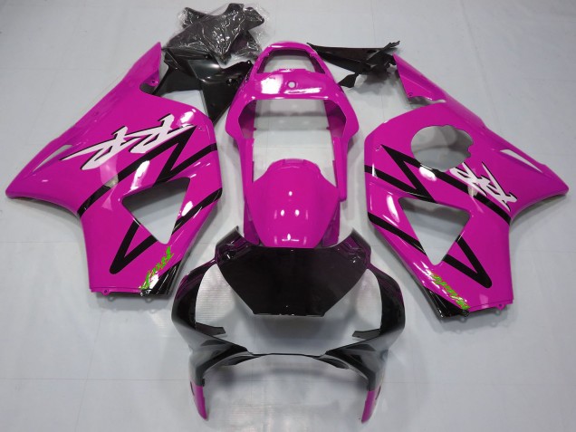 2002-2003 Honda CBR954RR Motorcycle Fairing Kits - Pink Glossy Black UK