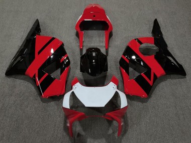2002-2003 Honda CBR954RR Motorcycle Fairings - Red White Glossy Black OEM Style UK