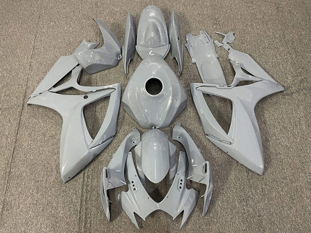 2006-2007 Suzuki GSXR 600 / GSXR 750 Motorcycle Fairings - Nardo Grey UK