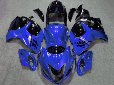 2008-2020 Suzuki GSXR 1300 Motorcycle Fairings - Glossy Blue and Black UK