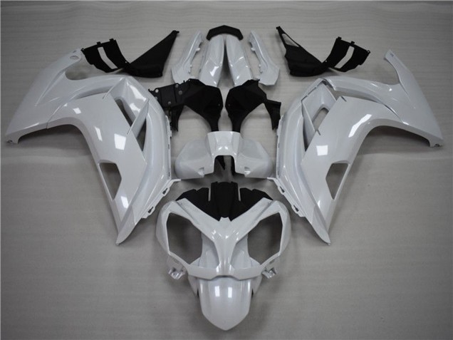 2009-2011 Kawasaki Ninja 650R Motorcycle Fairings - Pearl White UK
