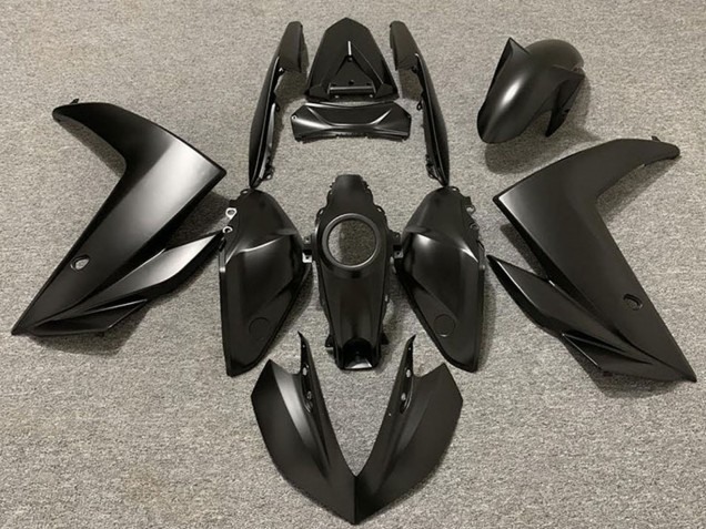 2015-2018 Yamaha R3 Motorcycle Fairings - Matte Black UK
