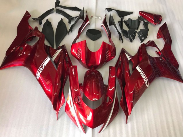 2017-2025 Yamaha R6 Motorcycle Fairings - Red UK