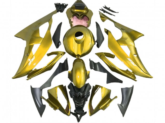 2008-2016 Yamaha R6 Motorcycle Fairings - Yellow UK