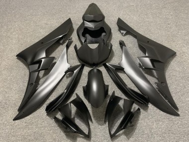 2006-2007 Yamaha R6 Motorcycle Fairings - Matte Black UK
