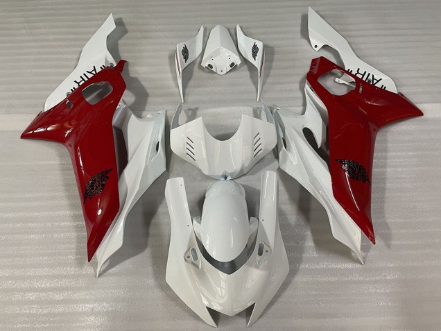 2017-2025 Yamaha R6 Motorcycle Fairings - White Maroon Red UK