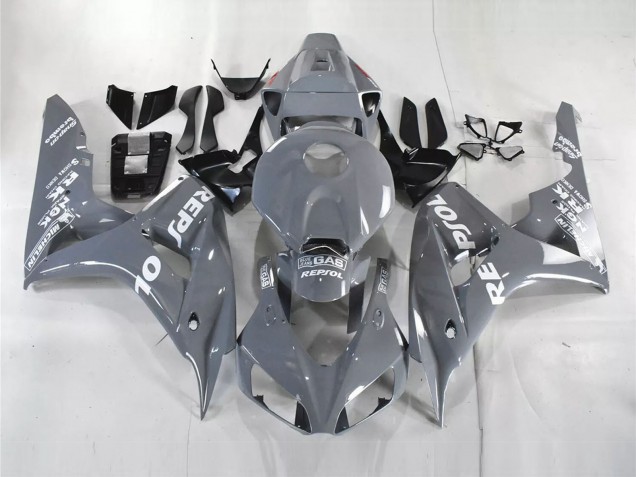 2006-2007 Honda CBR1000RR Motorcycle Fairings - Nardo Grey White Repsol UK
