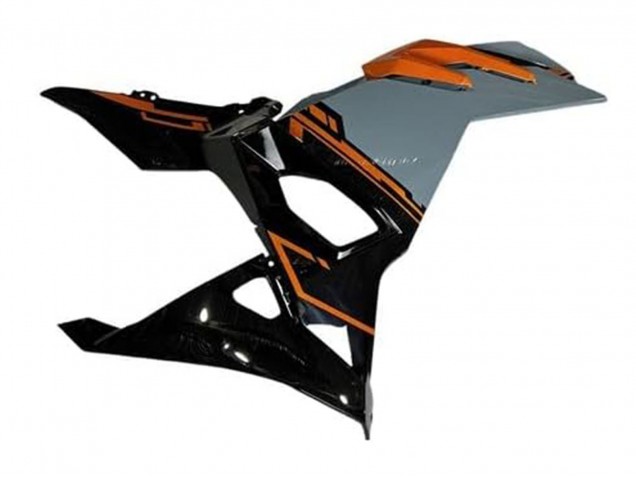 2024-2025 Kawasaki Ninja 500 EX500R Motorcycle Fairings - Nardo Grey Orange Black UK