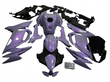 2020-2024 Kawasaki Ninja 650 EX650 Motorcycle Fairings - Chameleon Grey Dazz Pearl Purple UK