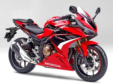 2022 Honda CBR400R Motorcycle Fairings - Red White Glossy Black UK