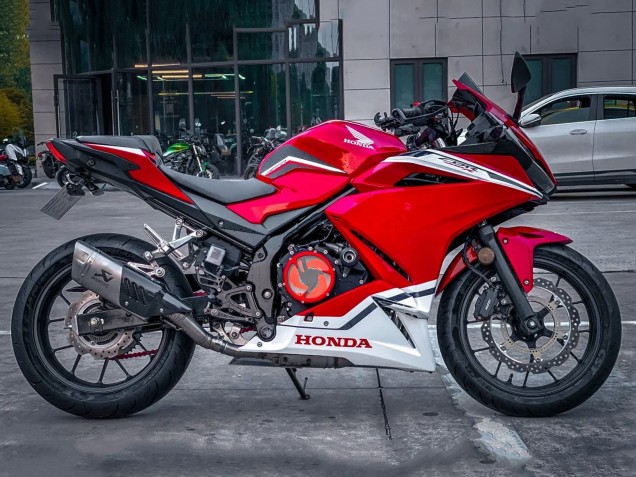 2022 Honda CBR400R Motorcycle Fairings - Red White UK