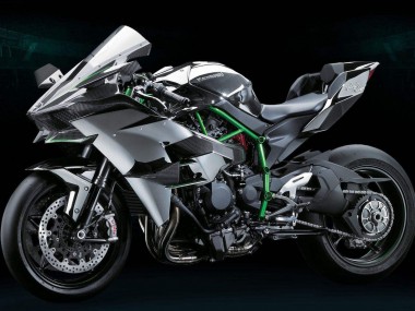 2015-2022 Kawasaki Ninja H2 Motorcycle Fairing Kits - Grey UK
