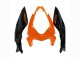 2018-2024 Kawasaki Z400 Motorcycle Fairings - Orange Glossy Black UK