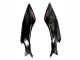 2018-2024 Kawasaki Z400 Motorcycle Fairings - Candy Red Glossy Black UK