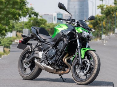 2020-2023 Kawasaki Ninja Z650 Motorcycle Fairings - Green Black UK