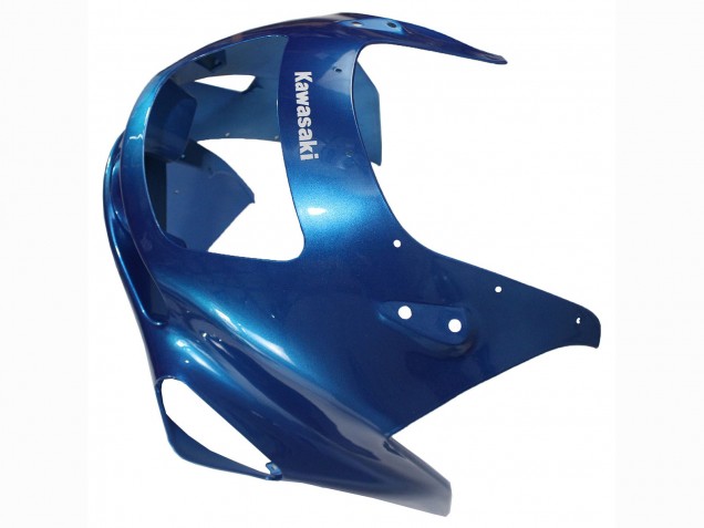 1998-2003 Kawasaki ZZR600 Motorcycle Fairings - Blue Silver Black UK
