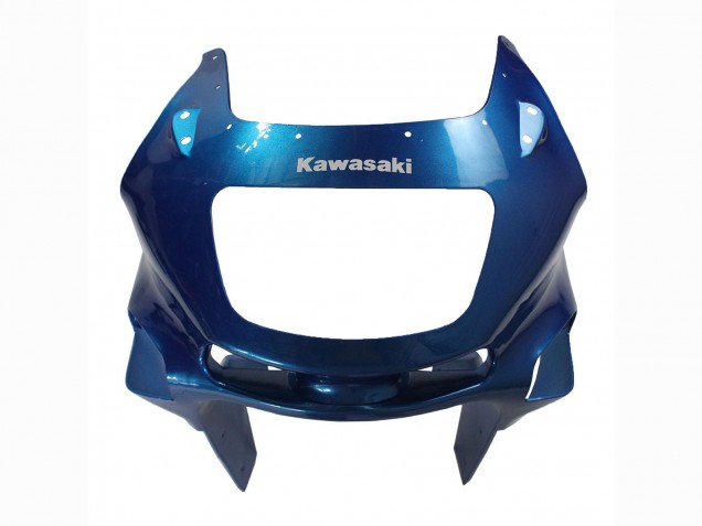 1998-2003 Kawasaki ZZR600 Motorcycle Fairings - Blue Silver Black UK