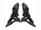 2022-2025 Kawasaki Versys 650 Motorcycle Fairings - Dark Green Black UK