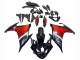 2009-2015 Yamaha FZ6R Motorcycle Fairing - Black Red White UK