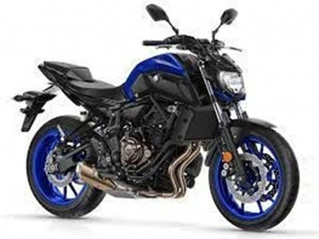 2012-2017 Yamaha MT07/FZ07 Motorcycle Fairings - Blue Black UK