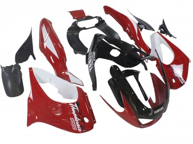1997-2007 Yamaha YZF 1000R Thunderace Motorcycle Fairing Kits - Red Black White Thunderace UK
