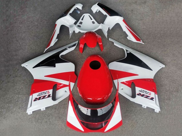 1991-1994 Yamaha TZR250 3XV Motorcycle Fairings - White Red Black Racing UK