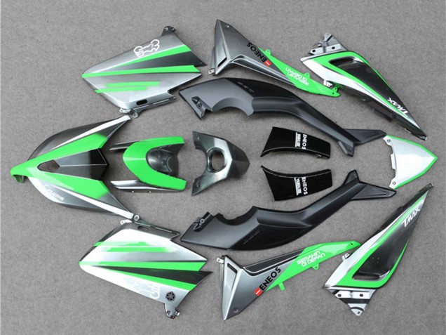 2012-2014 Yamaha TMAX530 Motorcycle Fairings - Grey Green Black ENEOS UK